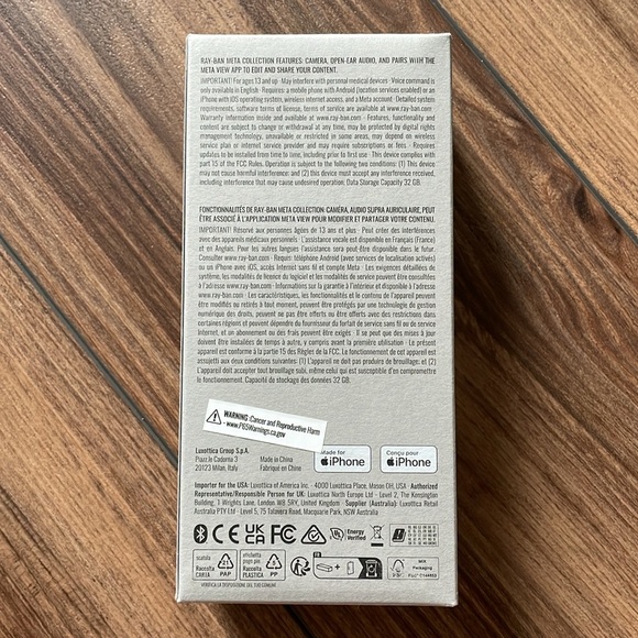 Ray-Ban Meta Wayfarer Sunglasses - Picture 4 of 4